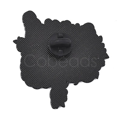 Floral Enteric Canal Enamel Brooches AL-I001-02EB-03-1