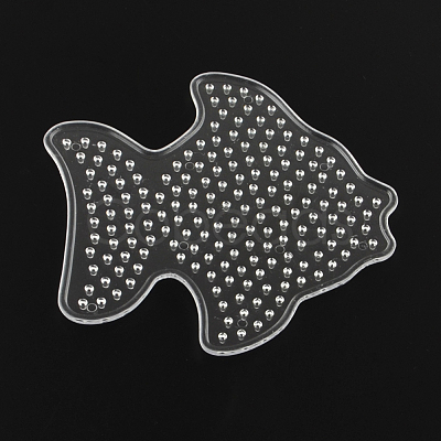 Fish ABC Plastic Pegboards used for 5x5mm DIY Fuse Beads X-DIY-Q009-22-1