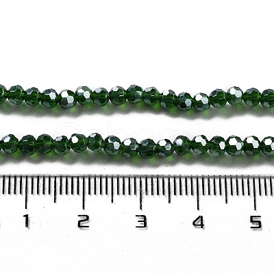 Electroplate Transparent Glass Beads Strands LS-EGLA-A035-T3mm-A10-1