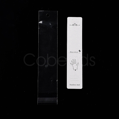 Paper Bracelet Display Cards OPP-C002-09A-1
