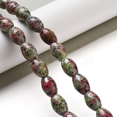 Natural Ruby in Zoisite Beads Strands G-B106-B12-01-1