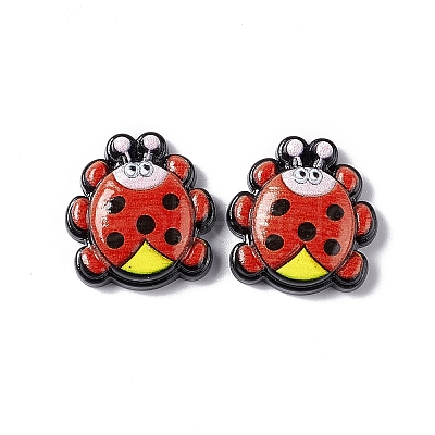 Opaque Resin Cabochons LS-RESI-C027-01D-1