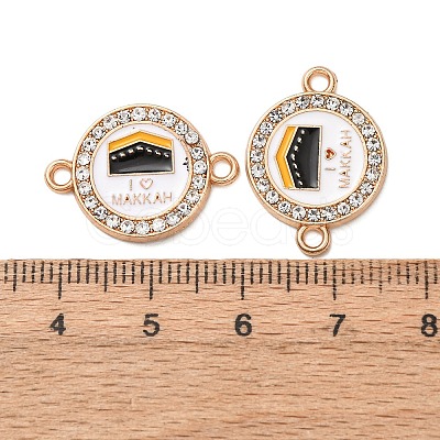 Alloy Enamel MAKKAH Links Connector Charms FIND-K030-01B-01-1