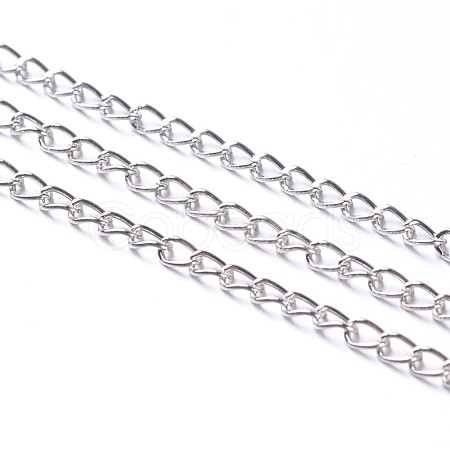 Iron Twisted Chains Curb Chains CHS001Y-NF-1