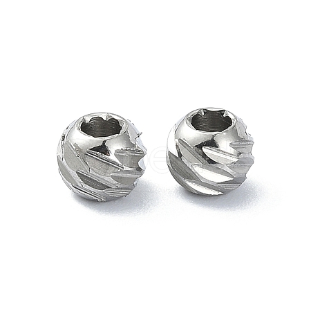 Non-Tarnish 316 Stainless Steel Beads STAS-H191-09P-1