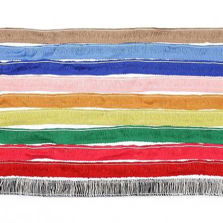 Cotton Lace Fringes Tassel Trimmings OCOR-WH0062-M-1