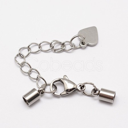 Tarnish Resistant 304 Stainless Steel Chain Extender STAS-I067-5mm-1