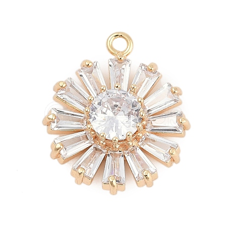 Brass Pendants KK-Q026-07G-1