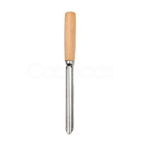 201 Stainless Steel Fruit and Vegetable Corer AJEW-E055-04P-1