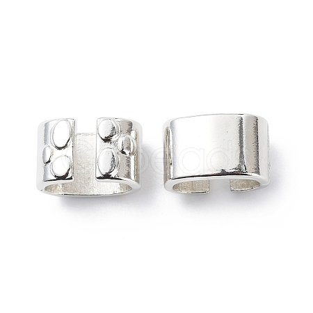 Alloy Slide Charms PALLOY-I036-P-1