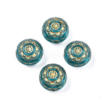 Plating Acrylic Beads X-PACR-N008-016-1