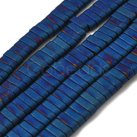 Electroplated Non-magnetic Synthetic Hematite Beads Strands G-C106-B01-07A-1