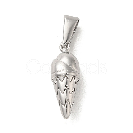 Non-Tarnish 304 Stainless Steel Pendants STAS-B053-33P-1