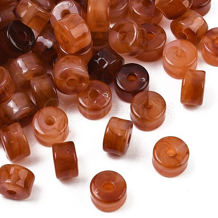 Opaque Acrylic Imitation Gemstone Beads AC-CBA3EFE-02M-1