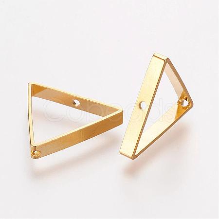 Brass Bead Frames KK-F695-03G-1