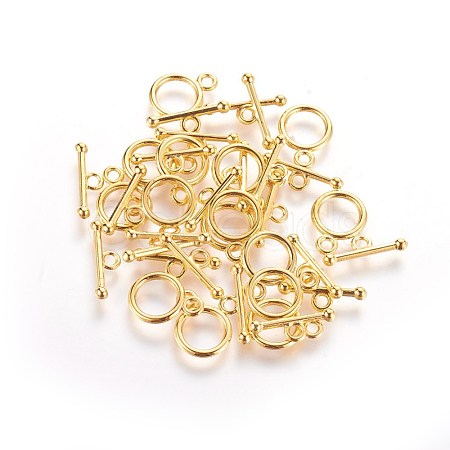 Tibetan Silver Toggle Clasps X-K08N6011-1