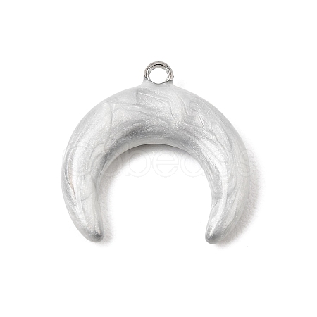 304 Stainless Steel with Enamel Pendants SA-CBAA487-05P-01-1