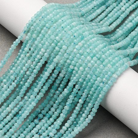 Natural Amazonite Beads Strands G-A276-B01-2x3mm-1