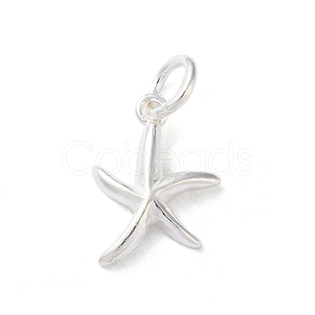 925 Sterling Silver Sea Animal Starfish Charms STER-E071-02S-07-1