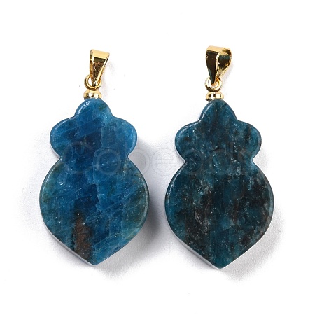 Natural Apatite Pendants G-A203-02A-G-1