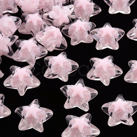 Transparent Acrylic Beads TACR-S152-11A-08-1