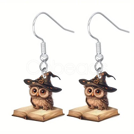 Acrylic Dangle Earrings FS-WG2DB4D-11-1