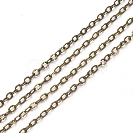 3.28 Feet Brass Cable Chains X-CHC-T008-06C-AB-1