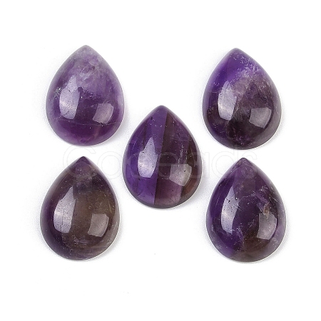 Natural Amethyst Cabochons G-H094-01A-11-1