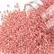 TOHO Round Seed Beads, Japanese Seed Beads, (779) Inside Color AB Crystal/Salmon Lined, 11/0, 2.2mm, Hole: 0.8mm, about 5555pcs/50g