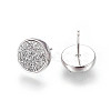 Druzy Resin Earrings X-KK-E724-S-04P-2