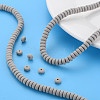 Handmade Polymer Clay Beads Strands CLAY-N008-008-201-7