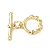 Brass Toggle Clasps KK-CBAFC6C-07B-G-1