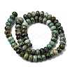 Natural African Turquoise(Jasper) Beads Strands G-A280-A23-02-3