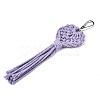 Polycotton(Polyester Cotton) Tassel Big Pendants Decorations FIND-R088-05-1