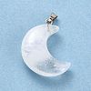 Natural Quartz Crystal Pendants G-Z022-02J-2
