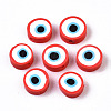 Handmade Polymer Clay Beads CLAY-ZX006-07G-2