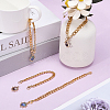 DIY Oval Cup Charms Jewelry Making Kit DIY-SP0001-78-4