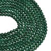 Natural Fuchsite Beads Strands G-L661-B01-8mm-B-5