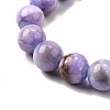 Natural Dyed Marble Beads Strands G-D315-A01-02-6mm-4