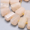Natural Pink Aventurine Beads Strands G-K293-J18-C-3