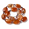 Natural Agate Beads Strands G-K334-02B-3