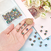 60Pcs Ion Plating(IP) 201 Stainless Steel Beads STAS-PH0004-42-3