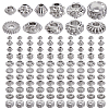 11 Styles Alloy Beads FIND-PH0025-88P-1