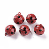 Baking Paint Brass Bell Pendants LS-KKB-S002-013B-1