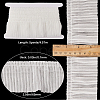 5 Yards Polyester Lace Ribbon OCOR-GF0003-56A-2
