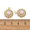 Brass Micro Pave Cubic Zirconia Pendants KK-U036-06G-3