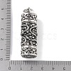 Openable 316 Surgical Stainless Steel Urn Ashes Pendants STAS-E212-29AS-03-4
