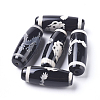 Tibetan Style Dragon Pattern dZi Beads TDZI-D008-20-2
