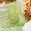 Resin Beads Bracelets BJEW-TAC0080-01C-4