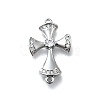 Brass Micro Pave Cubic Zirconia Pendants KK-K400-40P-1